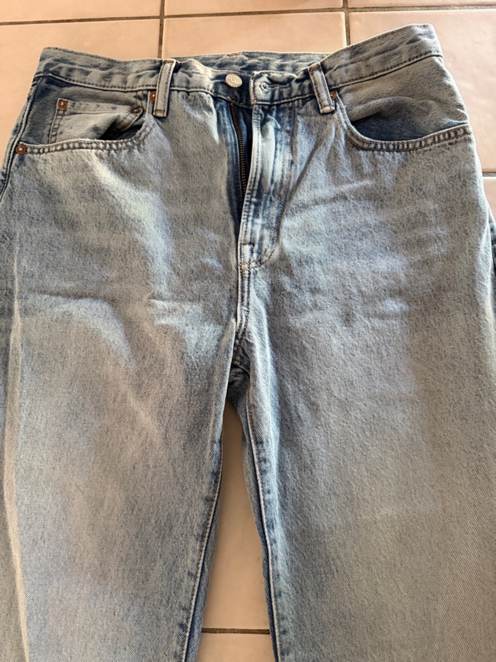 Classic Light Blue Men's Jeans - Comfortable Everyday Denim